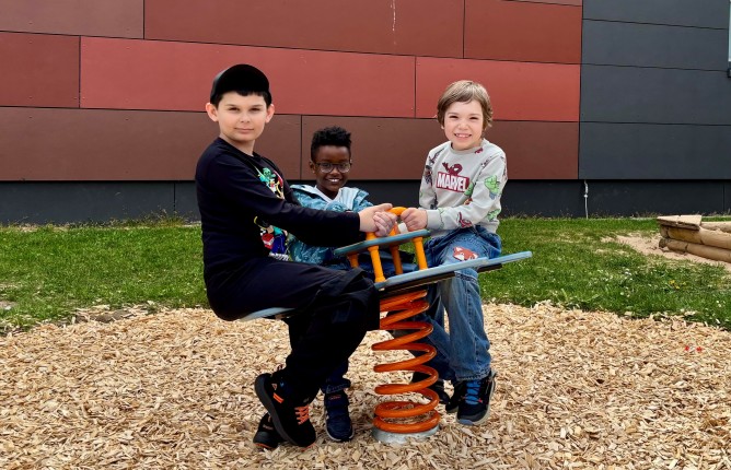 Goals for Kids Federwippe