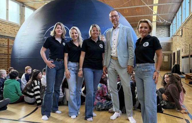 Schulplanetarium Christoph-Kolumbus Grundschule Ingolstadt Goals for Kids